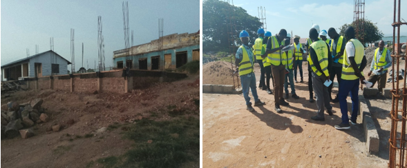 Construction progressing at the Got Kachola landing site in Migori County and the Mainuga landing site in Homabay County part of the GOK-IFAD initiative to enhance fish landing infrastructure, boost incomes, and improve market access for rural fishing communities