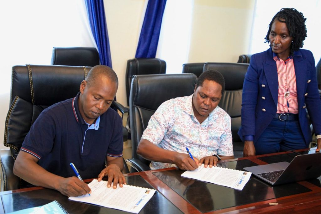 Signing of the Seed Improvement Implementataion Framework Statement of Intent, Revised Budget and Work Plan
